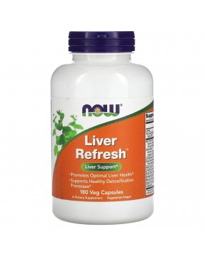 NOW Foods, Liver Refresh, 180 растительных капсул NOW Foods, Liver Refresh, 180 растительных капсул